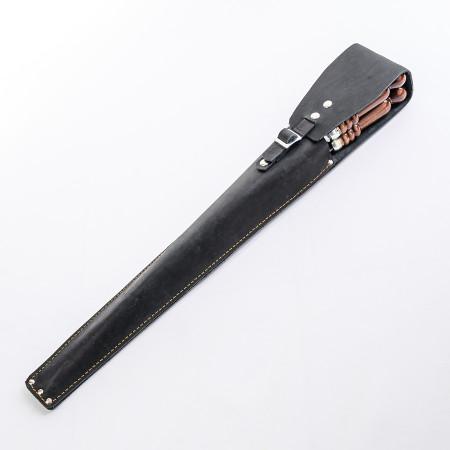 A set of skewers 670*12*3 mm in a black leather case в Ростове-на-Дону