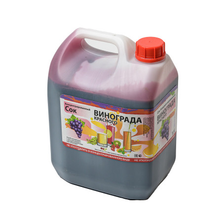 Concentrated juice "Red grapes" 5 kg в Ростове-на-Дону