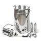 Cheap moonshine still kits "Gorilych" double distillation 20/35/t (with tap) CLAMP 1,5 inches в Ростове-на-Дону