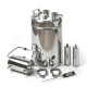 Cheap moonshine still kits "Gorilych" double distillation 10/35/t with CLAMP 1,5" and tap в Ростове-на-Дону